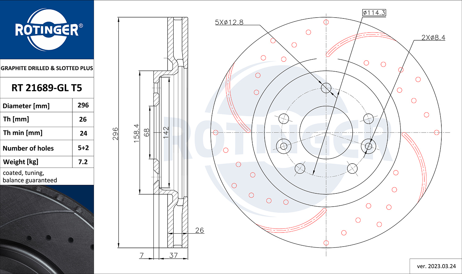 ROTINGER RT 21689-GL T5...
